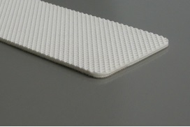 PVC-White Top Diamond Bottom Food-Grade-Belt