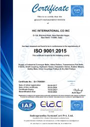 ISO Certified HIC International Company India