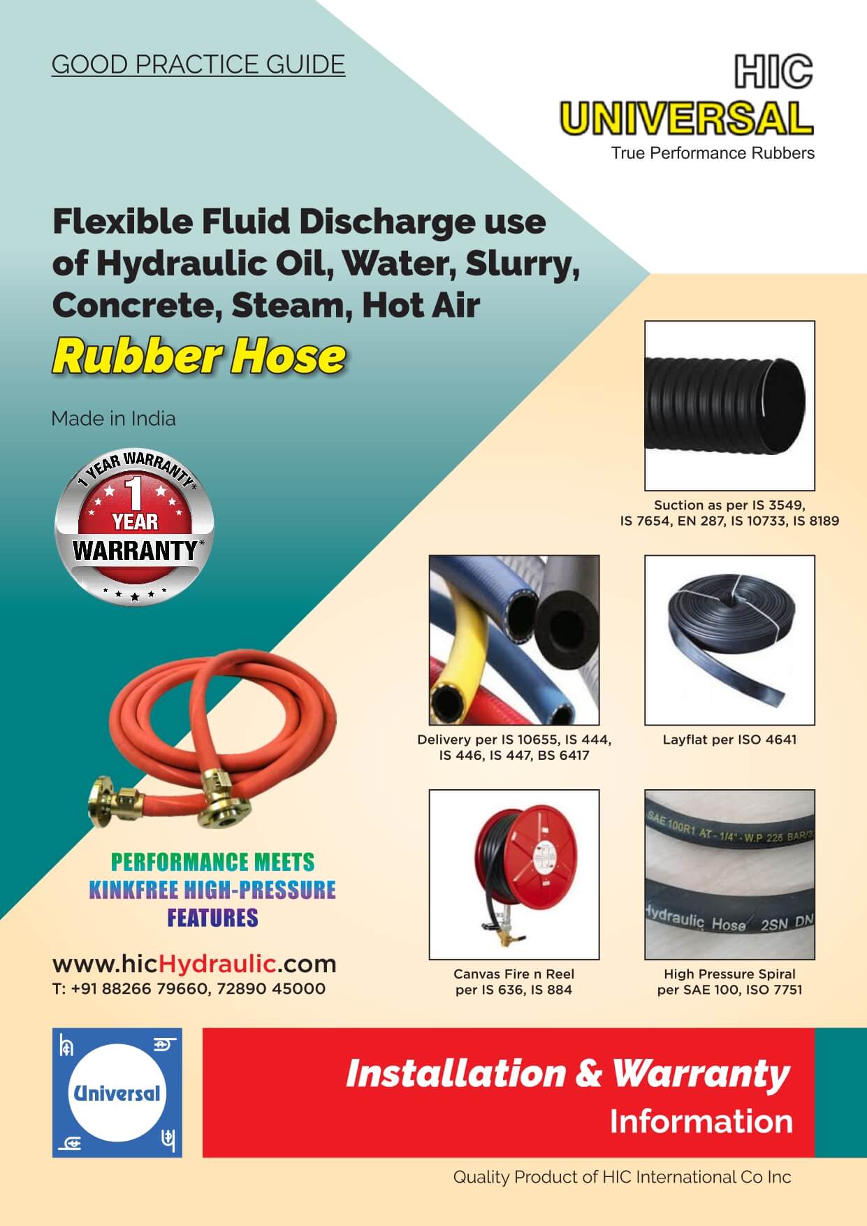 Installation-of-HOSE-Rubber-Flexible-Steam-Mud-Water-Concrete